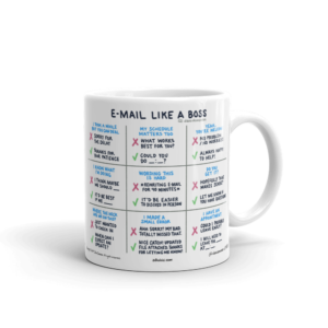 Email Like A Boss coffee mug