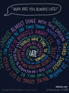 Always Late Comic by Dani Donovan