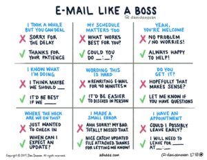 Email Like A Boss Comic by Dani Donovan