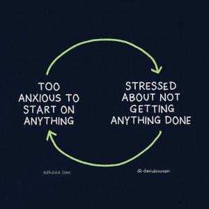 Productivity Anxiety ADHD Comic by Dani Donovan